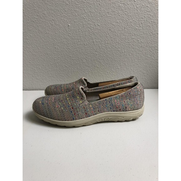Skechers Shoes - Skechers Relaxed Fit Shoes Womens Size 11 Taupe Slip On Memory Foam Comfort